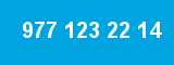 977 123 22 14 977 123 22 14
